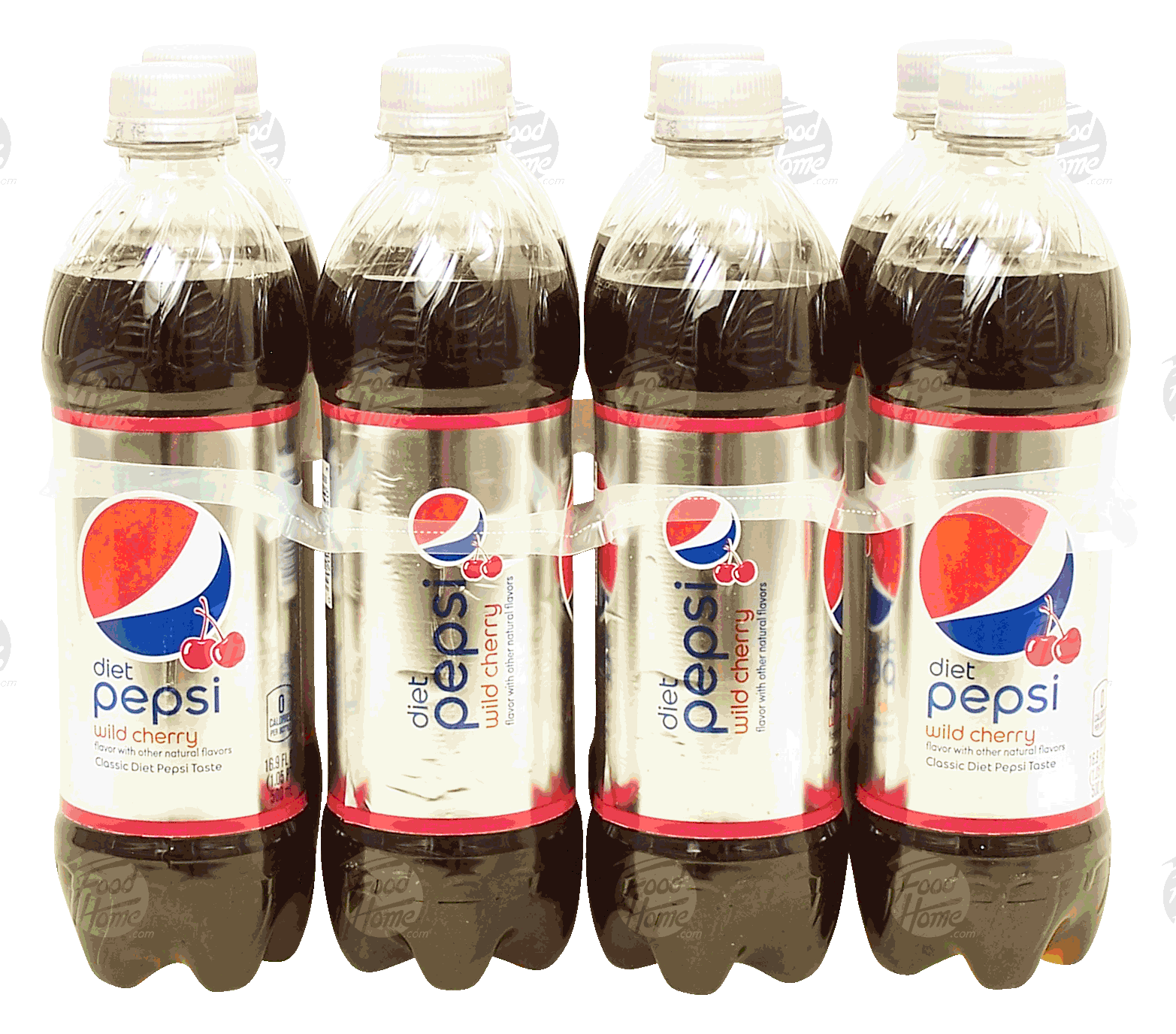 Diet Pepsi wild cherry flavor cola carbonated soda, 16.9-fl. oz. Full-Size Picture